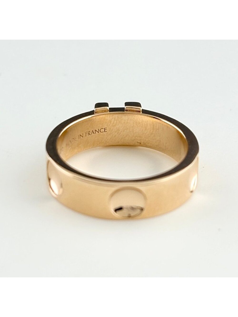 Louis Vuitton Bag Empreinte Ring PG Pink Gold Pave Diamond No 9 - Picture 4 of 8